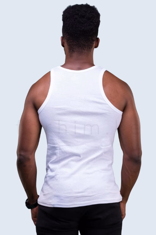 forhim.ke white cotton vest