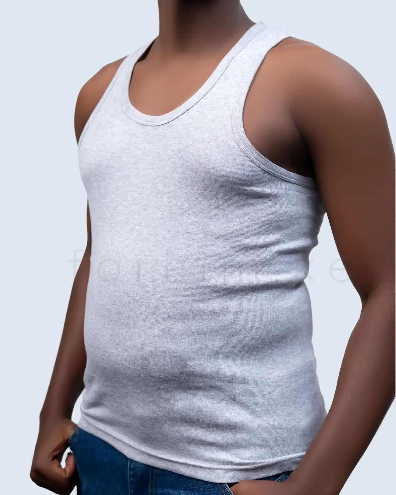 forhim.ke grey cotton vests