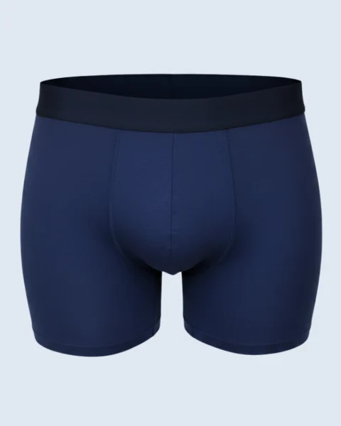Navy Blue Long Boxers Briefs