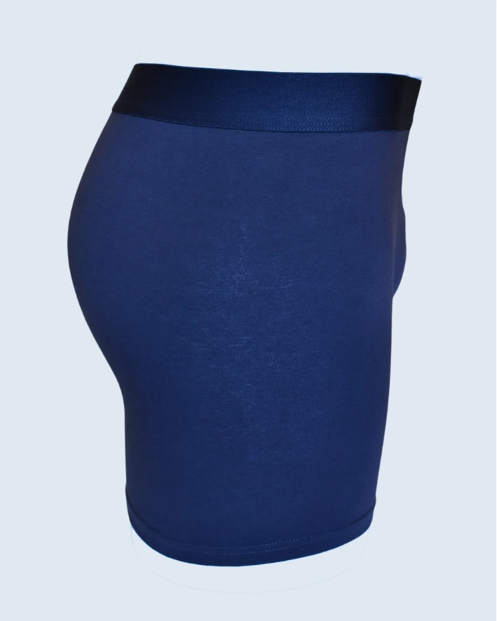 Navy Blue Long Boxers Briefs