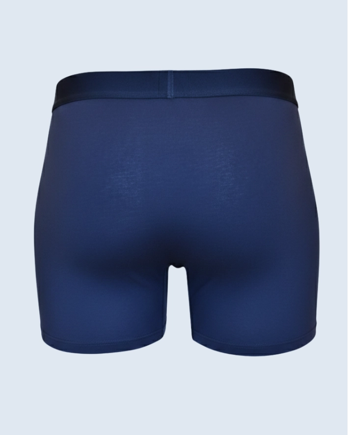 Navy Blue Long Boxers Briefs