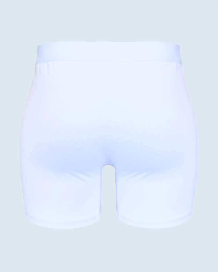 Plain White Long Boxers Briefs for him forhim.ke