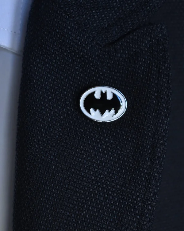 Batman Logo Lapel Pin | Gold & Silver Options | ForHim.ke