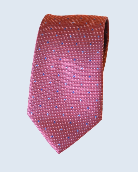 Classy Dotted Maroon Tie