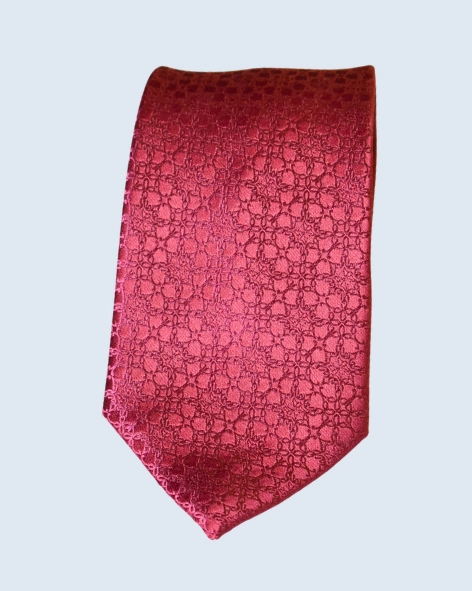 Crimson Elegance Neck Tie
