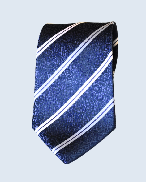 Executive Triple Stripe Texture Tie
