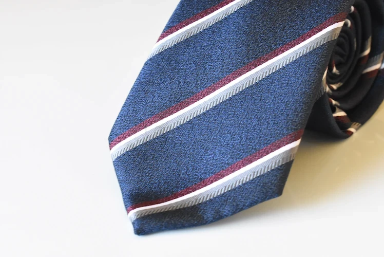 Tricolor Admiral Stripe Tie