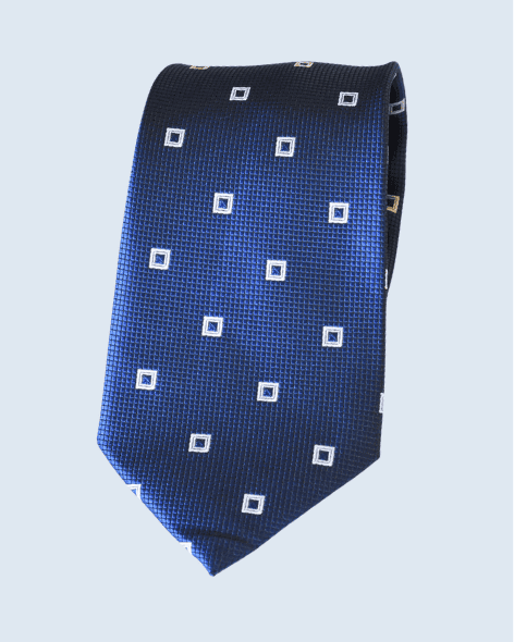 Blue Mosaic Tie