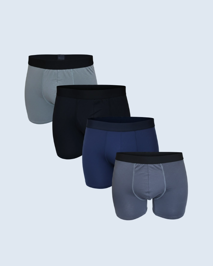 Dark Long Boxer Briefs set of 4 forhim.ke