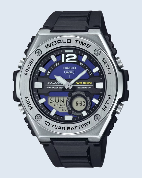 Casio MWQ-100-2AVDF Midnight Navy Precision