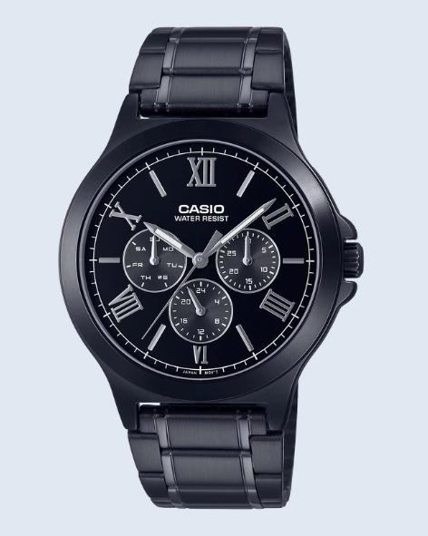Casio MTP-V300B-1A Black Multidial forhim.ke