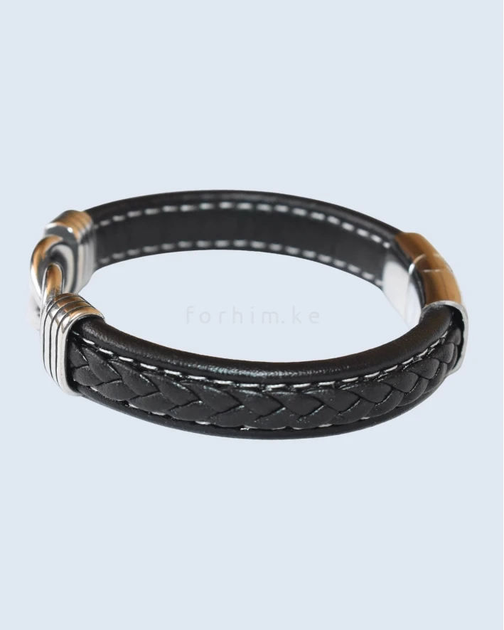 Men's Infinity Knot Leather Bracelet forhim.ke