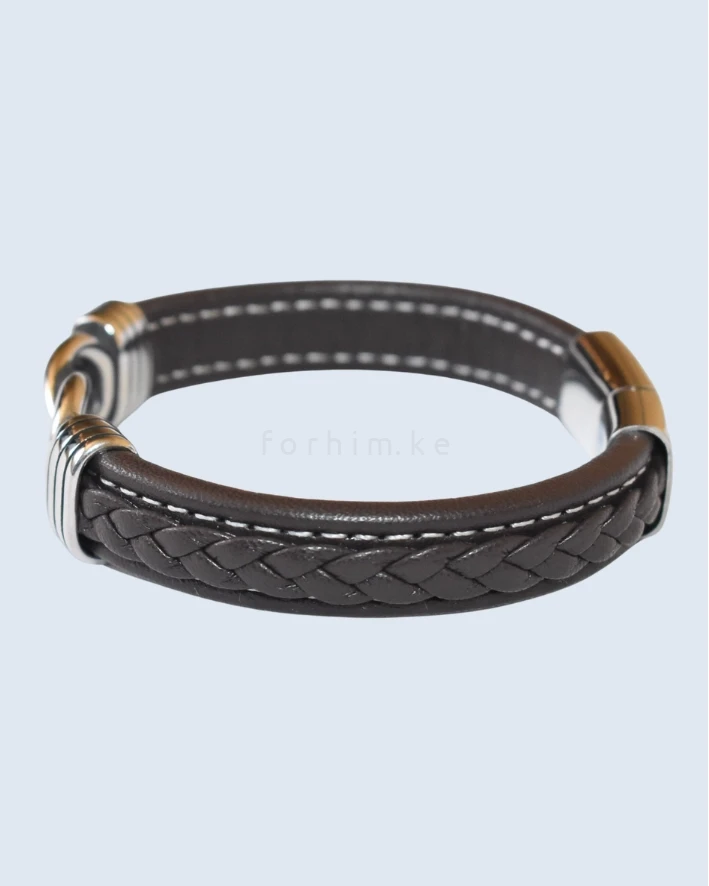 Men's Infinity Knot Leather Bracelet forhim.ke