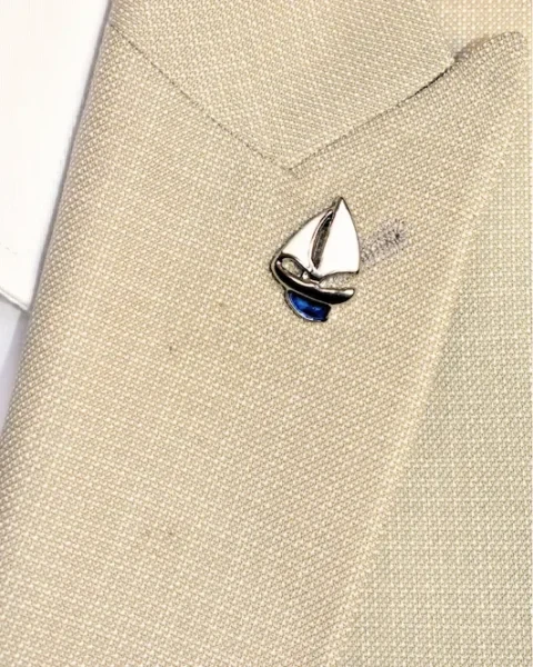 Sailboat Lapel Pin forhim.ke
