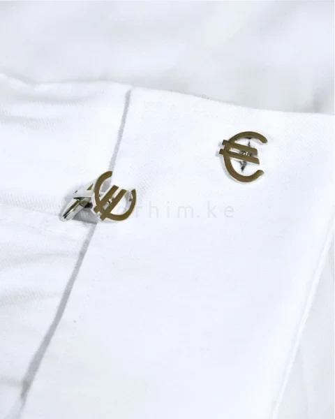 Global Executive Silver Euro Symbol Cufflinks