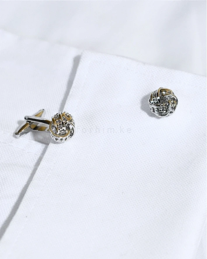 Silver Knot Cufflinks