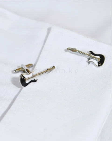 Electric Guitar Rock & Roll Cufflinks forhim.ke