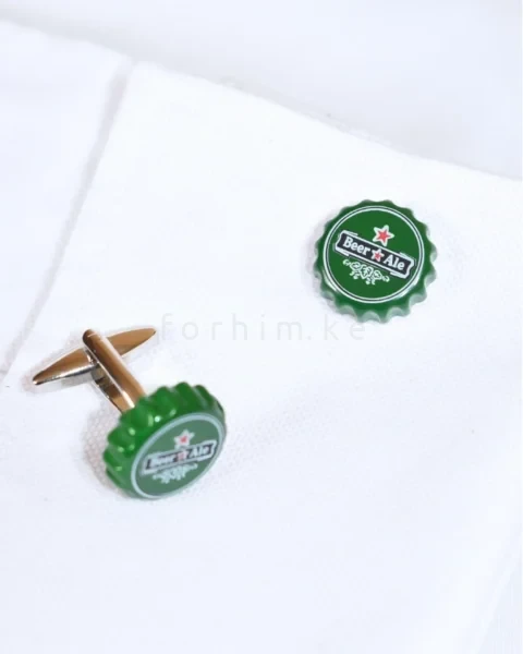 Beer Bottle Top Cufflinks