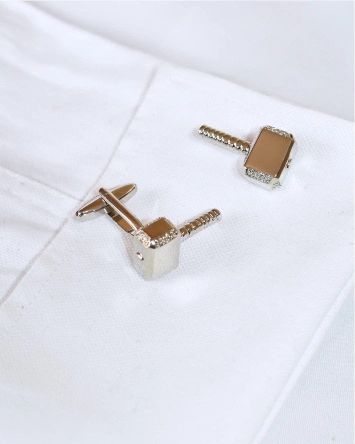 Thor's Hammer Mjolnir Cufflinks forhim.ke