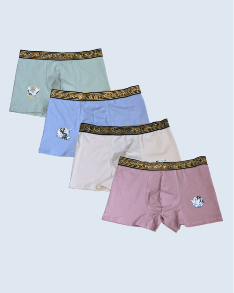 Greek Band Kid's Boxer Brief 4 Pack