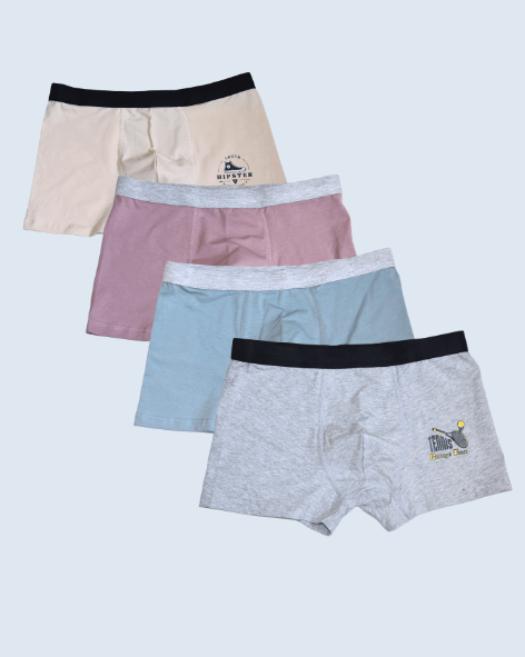 Kid's Cotton Boxer Pack