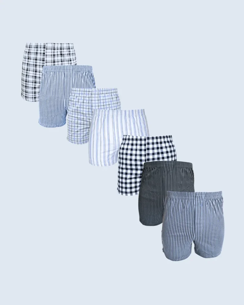 7-Pack Premium Assorted Cotton Loose Fit Boxers