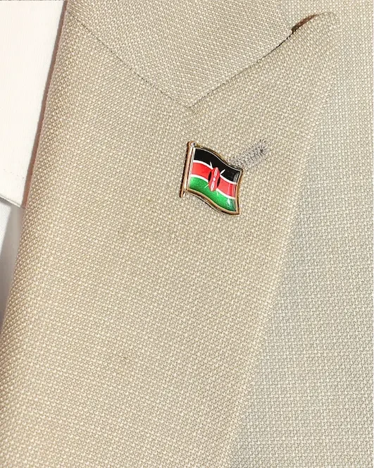 Kenya Flag Lapel Pin