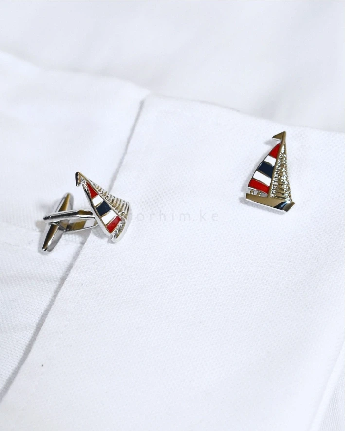 Nautical Sailboat Cufflinks