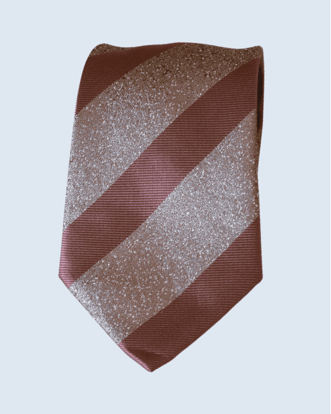 The Charcoal Merlot Contrast Tie