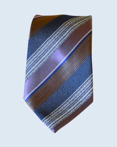 Claret Grid Texture Tie