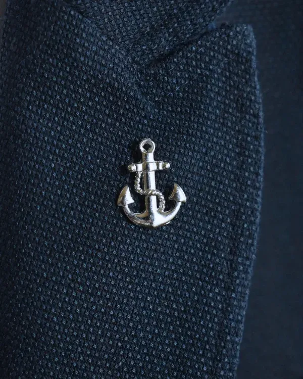 Nautical Anchor Lapel Pin | Gold & Silver Options | ForHim.ke
