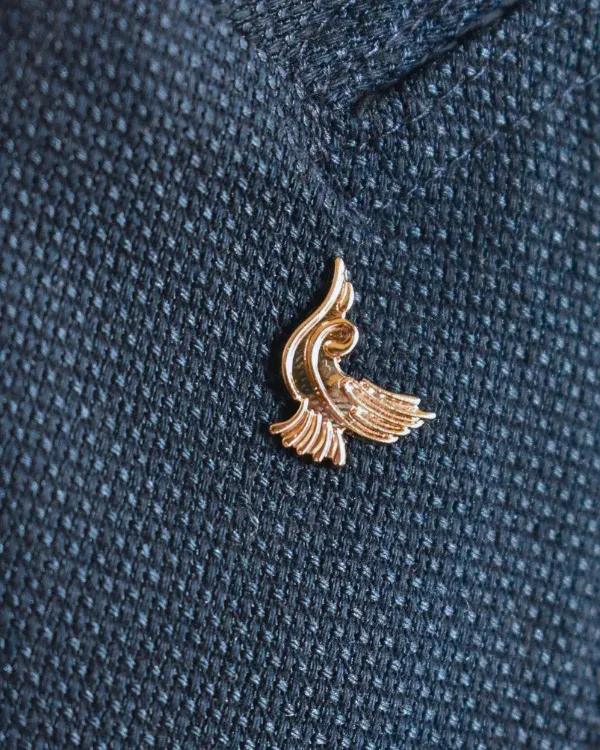 Dove Lapel Pin | Gold & Silver Options | ForHim.ke