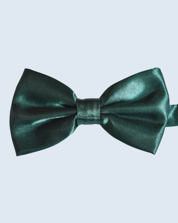 Emerald Green Silk Bow Tie | ForHim.ke
