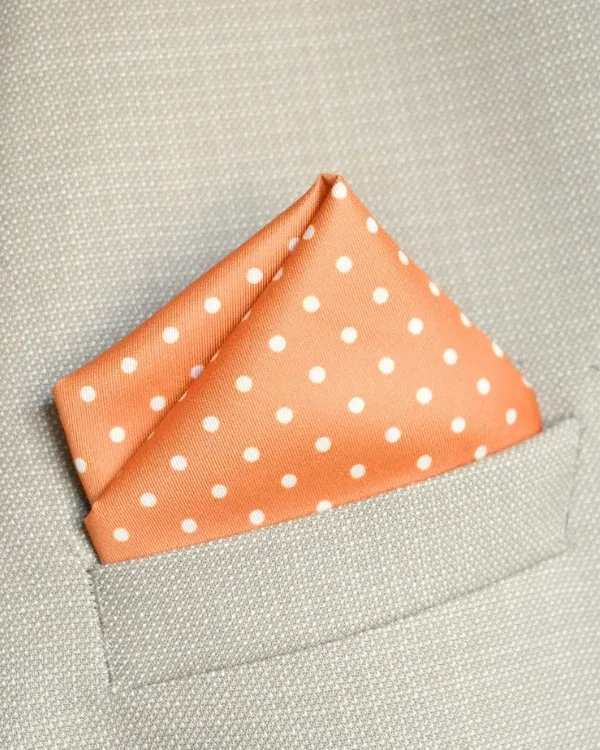 Polka Dot Pocket Square | ForHim.ke