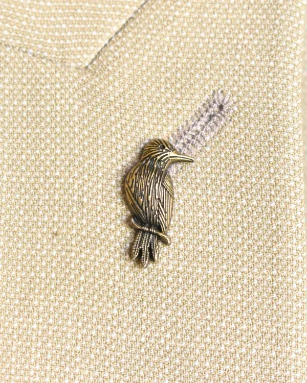 Antique Bronze Bird Lapel Pin | ForHim.ke