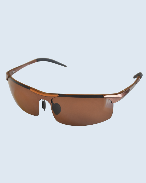 Brown Sport Brown Polarized Lens Sunglasses