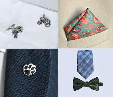 suit accessories for him